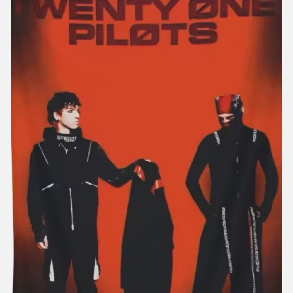 Twenty One Pilots Clancy Album Cover Cozy Blanket